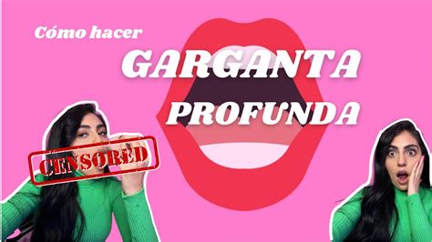 garganta profunda|Cómo hacer GARGANTA PROFUNDA ️ .